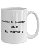 Funny Astronomer Gift - Astronomy Present Idea - Miss Universe Titles - Coffee Mug