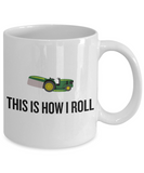 Lawn Mowing, Gardening Gift Idea - Yard Care, Garden Mug - This Is How I Roll