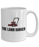 Lawn Care, Gardening Gift - Funny Suburban Garden Mug - The Lawn Ranger