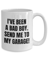 Auto Mechanic Gift - Car Lover, Enthusiast, Restorer - Grease Monkey Mug - Send Me To My Garage