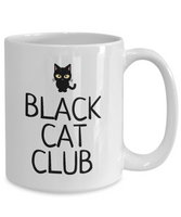 Funny Witch Mug - Witchcraft Gift Idea - Pagan, Occult, Wiccan Gift Idea - Black Cat Club