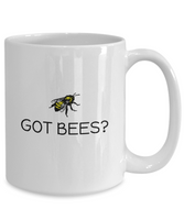 Beekeeping Present Idea - Gift For Beekeeper, Apiarist - Honey Bee Mug - Got Bees?