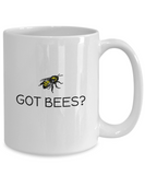 Beekeeping Present Idea - Gift For Beekeeper, Apiarist - Honey Bee Mug - Got Bees?