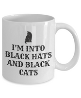 Funny Witch Mug - Witchcraft Gift Idea - Pagan, Occult, Wiccan Gift Idea - Black Hats And Black Cats