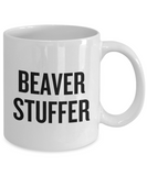 Funny Taxidermy Coffee Mug - Taxidermist Gift Idea - Beaver Stuffer