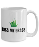Gardening Gift Idea - Gardener Coffee Mug - Kiss My Grass