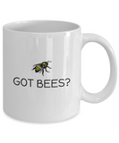 Beekeeping Present Idea - Gift For Beekeeper, Apiarist - Honey Bee Mug - Got Bees?