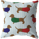 Dachshund Pillow - Dachshund Owner Gift - Wiener Dog Throw Pillow - Dachshund Owner Present - Cute Dog Lover Gift