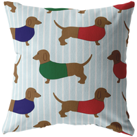 Dachshund Pillow - Dachshund Owner Gift - Wiener Dog Throw Pillow - Dachshund Owner Present - Cute Dog Lover Gift