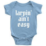 Funny Baby One-piece - LARP Baby Shirt - Larping Baby Bodysuit - Larpin Ain't Easy - Baby Gift Idea - Many Sizes And Colors - All Cotton