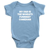 Comedian Baby Bodysuit - Stand Up Comedian Baby One-piece - World's Funniest Comedian - Baby Shower Gift Idea