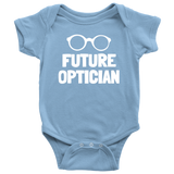 Cute Optician Baby One-piece - Optician Baby Bodysuit - Future Optician - Baby Shower or First Birthday - Many Sizes and Colors
