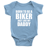 Funny Biker Baby Shirt - Biker Baby One-piece - Born To Be a Biker - Biker's Baby Gift - Many Sizes And Colors