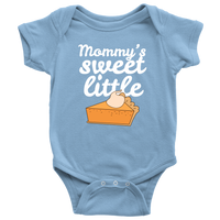 Thanksgiving Baby Bodysuit - Cute Baby One-piece - Pumpkin Pie Baby Shirt - Sweet Little Pumpkin Pie