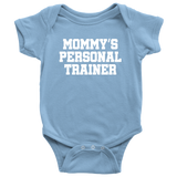 Personal Trainer Baby Bodysuit - Mommy's Personal Trainer - Cute Baby Shirt - Fitness instructor Baby - Baby Shower Gift - All Cotton
