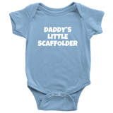 Scaffolder Baby One-piece - Scaffolding Baby Bodysuit - Scaffolder Baby Gift - Daddy's Little Scaffolder - Many Sizes And Colors