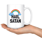custom order - hail satan - 15oz