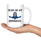 custom order - tears of my opponents kendo - 15 oz mug