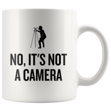 custom order - surveyor mug - not a camera