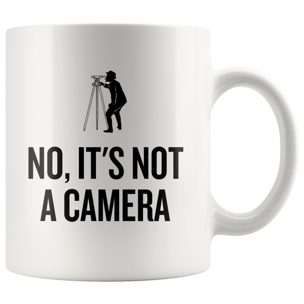 custom order - surveyor mug - not a camera