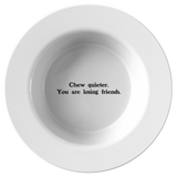 custom order - chew quieter - bowl
