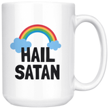 custom order - hail satan - 15oz
