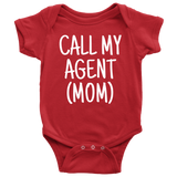 Funny Acting Baby One-piece - Baby Actor Shirt - Thespian Baby Bodysuit - Call My Agent - Baby Shower Gift - Many Sizes And Colors
