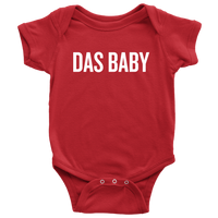 Funny German Baby One-piece - German Teacher Baby Shirt - German Language Baby - Das Baby - Many Sizes And Colors Available