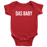 Funny German Baby One-piece - German Teacher Baby Shirt - German Language Baby - Das Baby - Many Sizes And Colors Available