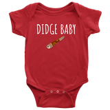 Didgeridoo Baby Shirt - Didgeridoo Baby One-piece - Didge Baby - Many Sizes And Colors Available - All Cotton