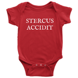 Cute Latin Baby One-piece - Latin Teacher Baby Shirt - Latin Baby Bodysuit - Stercus Accidit - Baby Shower Gift - Many Sizes And Colors
