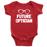 Cute Optician Baby One-piece - Optician Baby Bodysuit - Future Optician - Baby Shower or First Birthday - Many Sizes and Colors