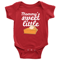 Thanksgiving Baby Bodysuit - Cute Baby One-piece - Pumpkin Pie Baby Shirt - Sweet Little Pumpkin Pie