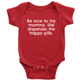 Funny Pharmacist Baby Shirt - Pharmacy Baby One-piece - Pharmacy Technician Baby - Many Sizes And Colors - Happy Pills