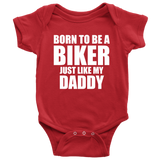 Funny Biker Baby Shirt - Biker Baby One-piece - Born To Be a Biker - Biker's Baby Gift - Many Sizes And Colors