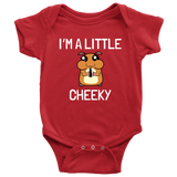 Cute Hamster Baby Bodysuit - Hamster Baby One-piece - I'm A Little Cheeky - Baby Shower Or First Birthday - Many Sizes And Colors