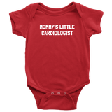 Cardiologist Baby Bodysuit - Cardiology Baby One-piece - Mommy's Little Cardiologist - Baby Shower Gift - Many Sizes And Colors