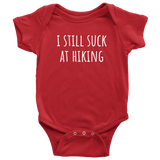 custom order - I still suck at hiking