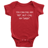 Referee Baby One-piece - Referee Baby Shirt - Referee Baby Gift - I Call Him Daddy - Baby Shower Gift - Many Sizes And Colors