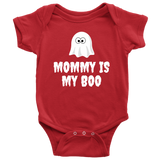 Cute Halloween Baby Shirt - Halloween Baby One-piece - Spooky Baby Bodysuit - Mommy Is My Boo - Halloween Baby Gift - All Cotton