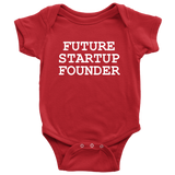 Startup Baby Shirt - Entrepreneur Baby One-piece - Future Startup Founder - Cute Baby Bodysuit - Many Sizes and Colors Available