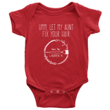 Custom Order - Let My Aunt Fix Your Hair With Logo