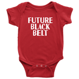 Martial Arts Baby Bodysuit - Karate Baby One-piece - Future Black Belt - Baby Shower Gift - Many Sizes And Colors