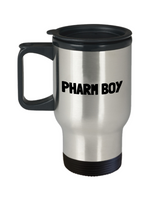 Funny Pharmacist Travel Mug - Pharmacy Technician Gift - Pharmacy Present - Pharm Boy