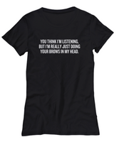 Makeup Artist Shirt - Funny Esthetician Gift Idea - Doing Your Brows - Makeup Hobbyist Present