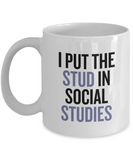 NEW PHRASINATOR: I put the stud in social studies