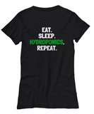 Funny Hydroponics Shirt - Hydroponic Gardener Gift - Eat, Sleep, Hydroponics, Repeat