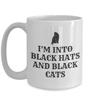 Funny Witch Mug - Witchcraft Gift Idea - Pagan, Occult, Wiccan Gift Idea - Black Hats And Black Cats