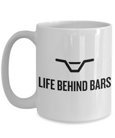 Bmx Rider Gift - Bicycle Coffee Mug - Freestyle Rider - Life Behind Bars