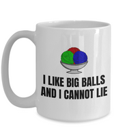 Knitting, Crochet, Weaving Gift - Funny Needlework Mug - I Like Big Balls And I Cannot Lie